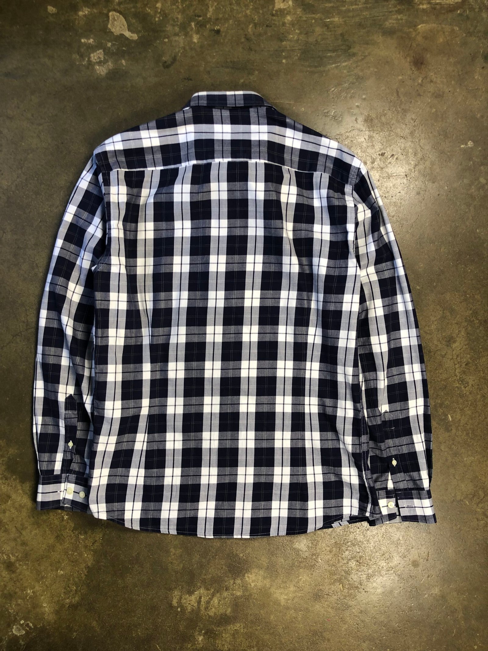 Selected Homme Navy Check Shirt – photo 15 Selected Homme Navy Check Shirt, men's — photo 15
