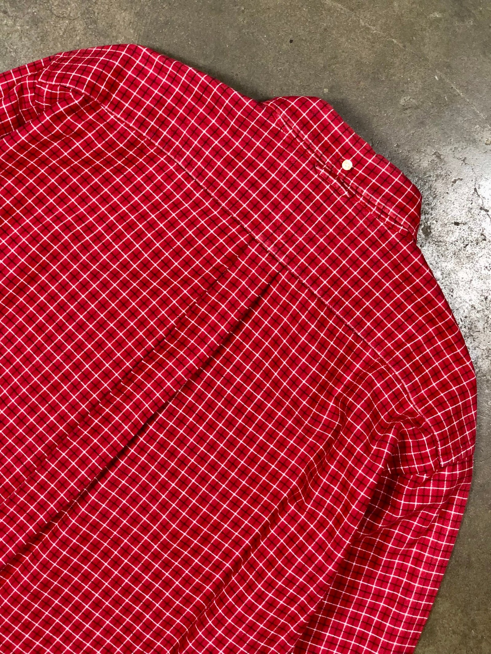 Tommy Hilfiger Red & Black Tattersall Check Cotton Shirt – photo 11 Tommy Hilfiger Red & Black Tattersall Check Cotton Shirt — photo 11