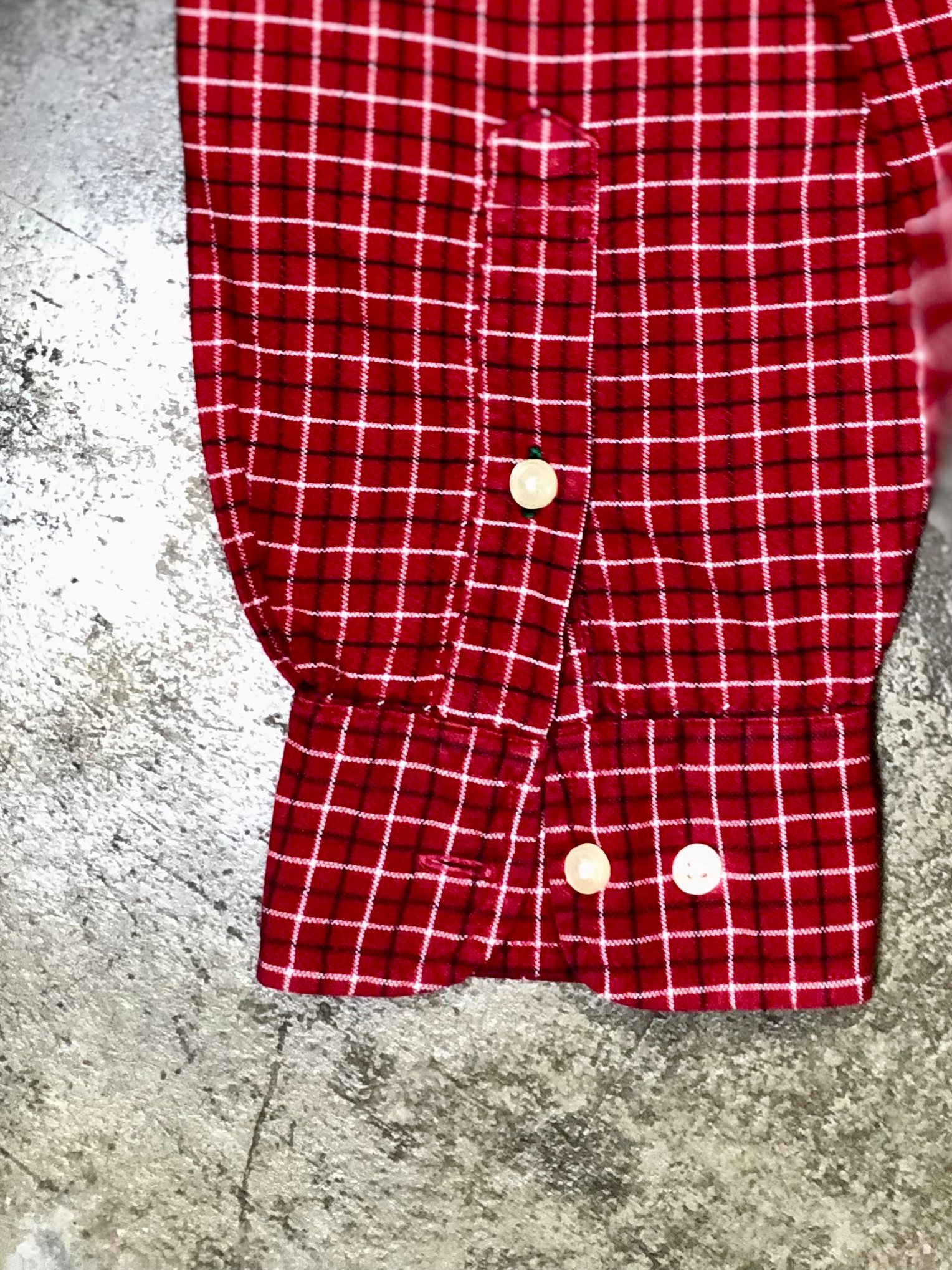 Tommy Hilfiger Red & Black Tattersall Check Cotton Shirt – photo 13 Tommy Hilfiger Red & Black Tattersall Check Cotton Shirt — photo 13