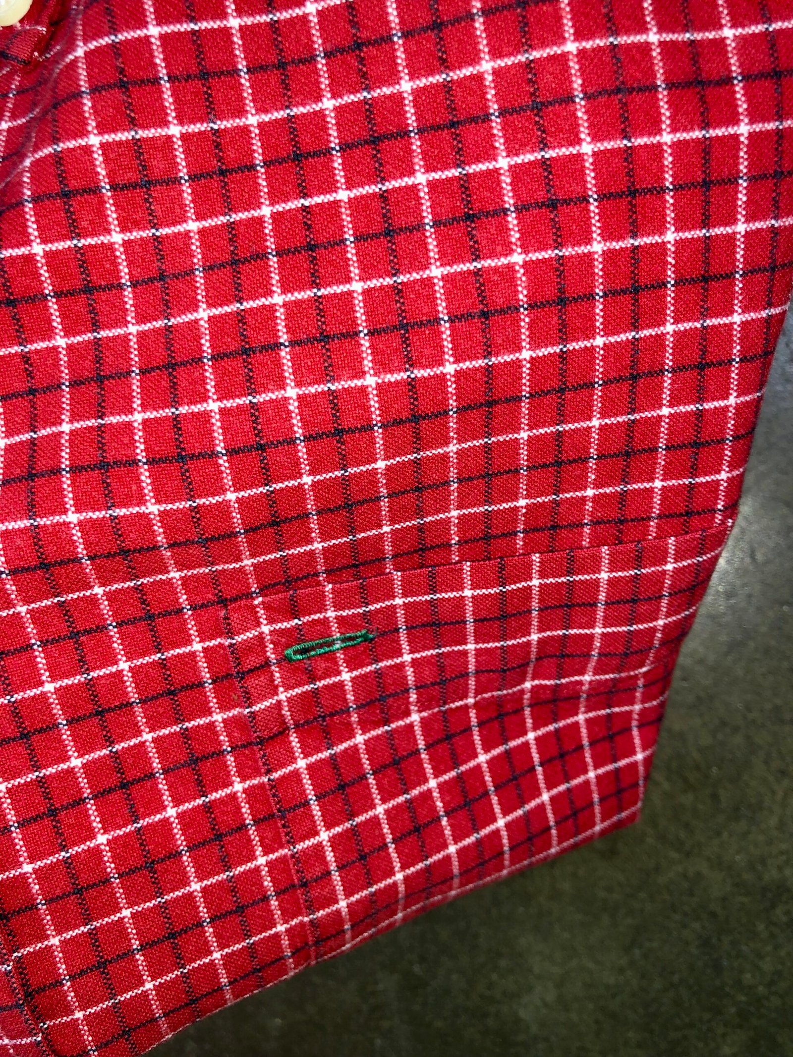 Tommy Hilfiger Red & Black Tattersall Check Cotton Shirt – photo 8 Tommy Hilfiger Red & Black Tattersall Check Cotton Shirt — photo 8