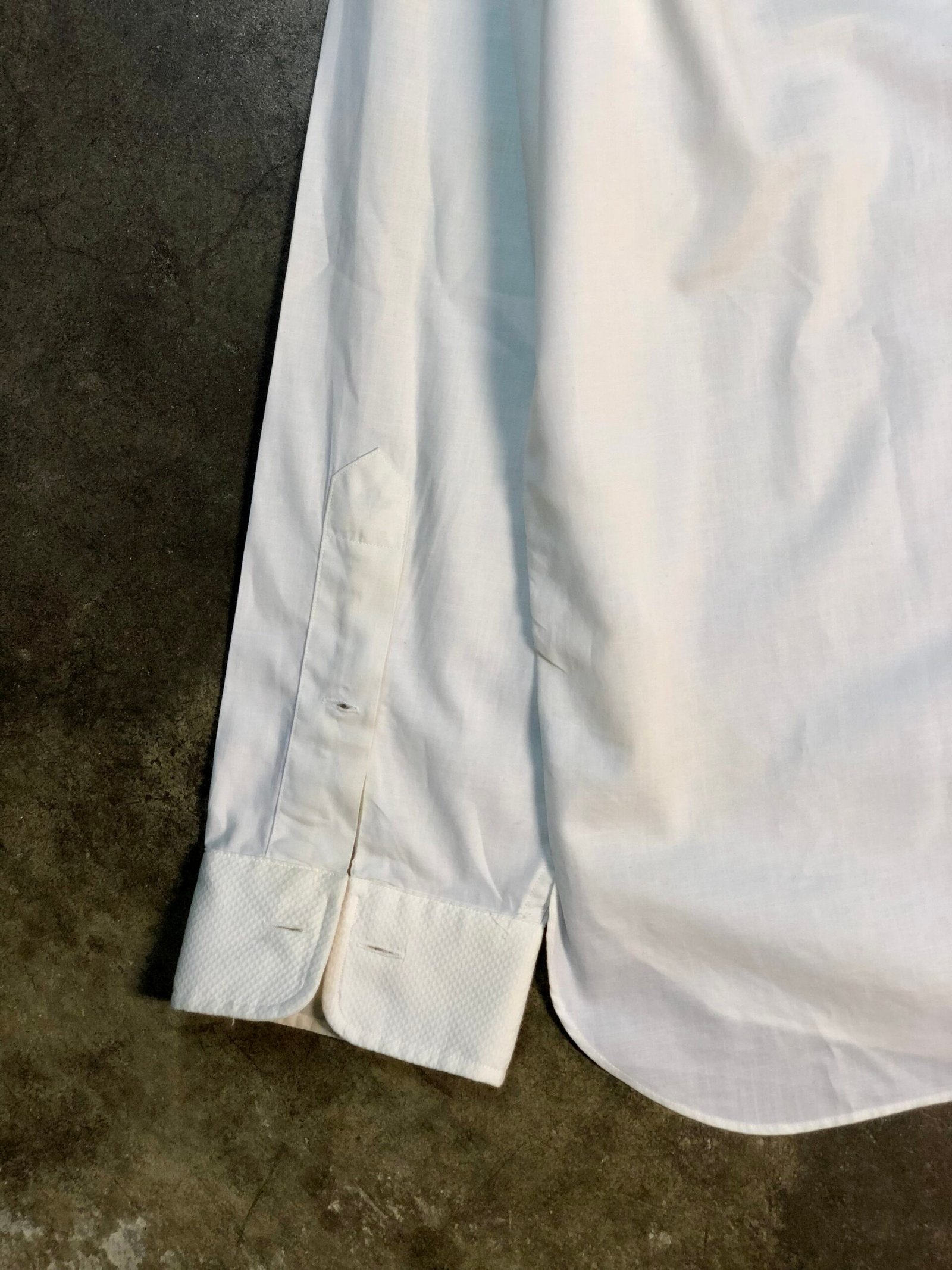 Vintage Polo Ralph Lauren Cream Textured Cotton Shirt – photo 7 Vintage Polo Ralph Lauren Cream Textured Cotton Shirt, men's XL — photo 7