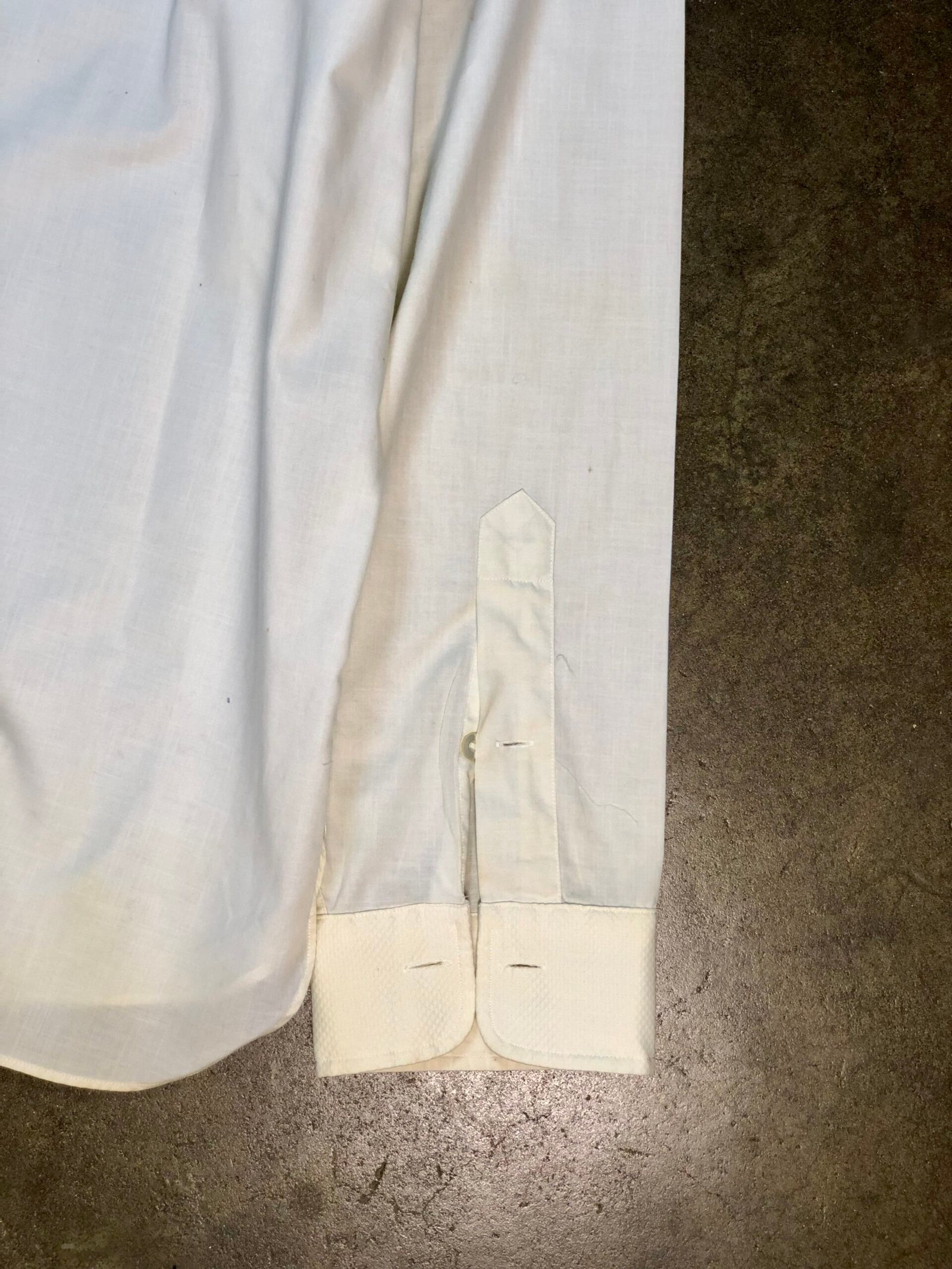 Vintage Polo Ralph Lauren Cream Textured Cotton Shirt – photo 8 Vintage Polo Ralph Lauren Cream Textured Cotton Shirt, men's XL — photo 8