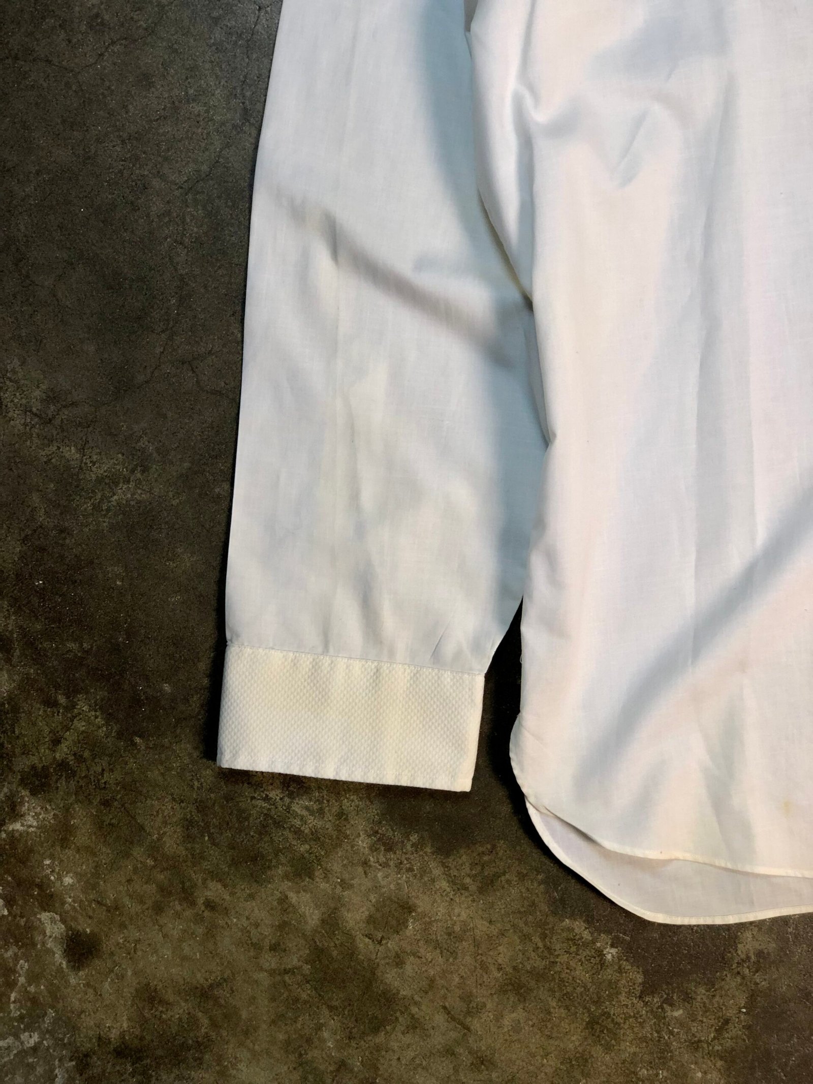 Vintage Polo Ralph Lauren Cream Textured Cotton Shirt – photo 9 Vintage Polo Ralph Lauren Cream Textured Cotton Shirt, men's XL — photo 9