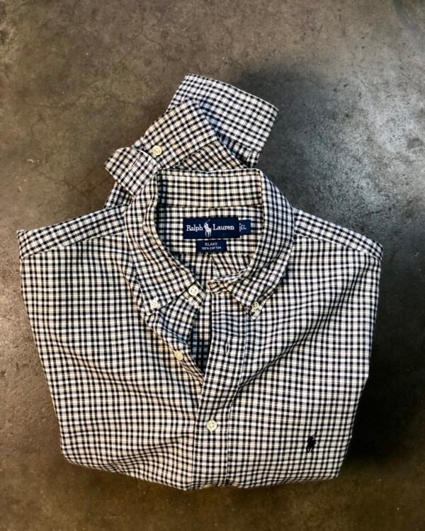 Vintage Ralph Lauren Blake Gingham Check Shirt, men's — photo 1