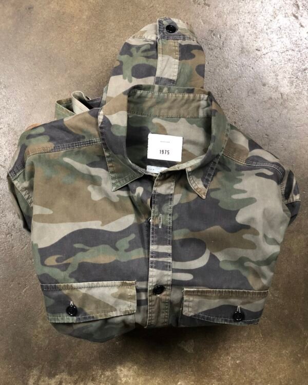 Zara Man Camo Utility Overshirt, men's — photo 1